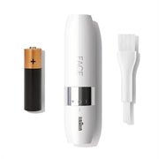 BRAUN Mini Facial Hair Remover with SmartLight