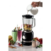 Ariete Moderna Blender, Glass Jar, 1000W, Black