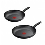 Tefal Essential Dark Frypan Set 2 Pcs (frypan 24/28 Cm)