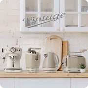 Ariete Vintage Toaster 4 Slices 1630W Beige