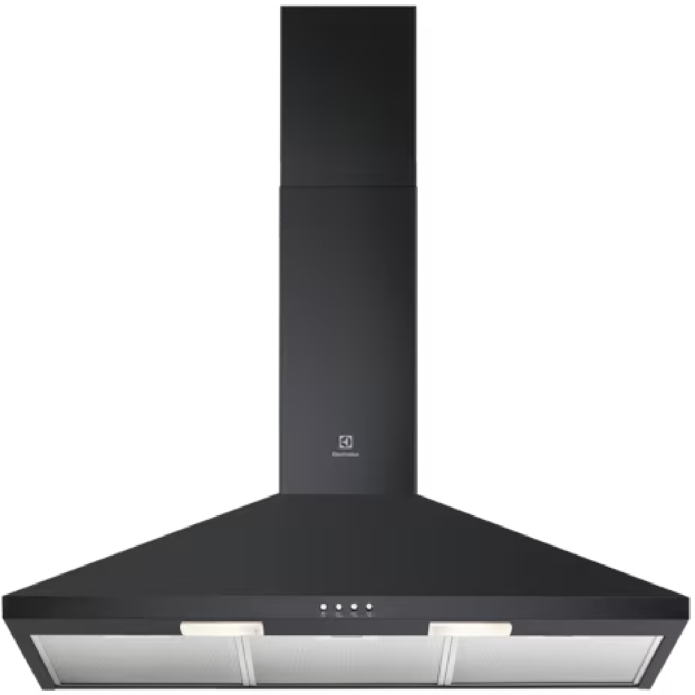 60cm UltimateTaste 300 Chimney Extractor Hood Black