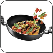 Tefal G6 Delicia Kadhai 28cm + Glass Lid